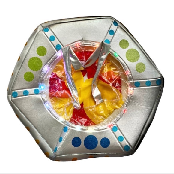 Pottery Barn UFO kids Costume Light Up NWT - Picture 3 of 9